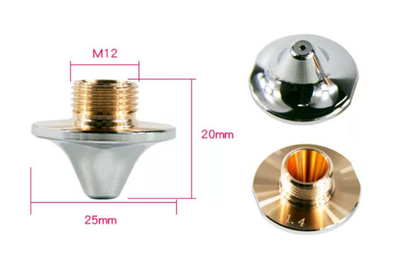 AMADA Laser Nozzle Height 20mm Vervangstukken van de Lasersnijmachine