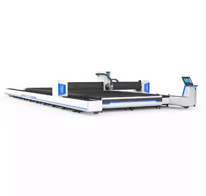 De Lasersnijmachine 50mm de Lasersnijder 20040R van de 6000 Wattsschuine rand van het Metaalblad