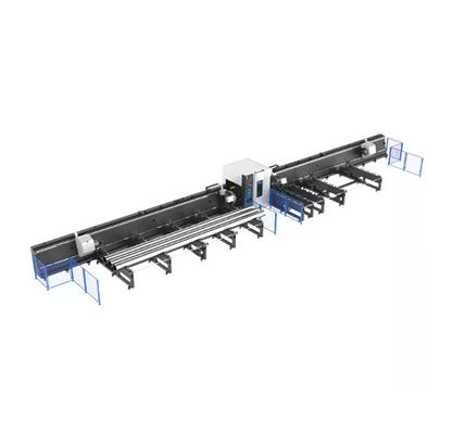 3kw blad en Buis Zware Klem Vier van de Lasersnijmachine 12038HT ultra