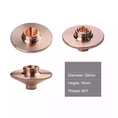 Van de de Snijmachinepijp van de D28mmh15 WSX Laser Materiaal van het T2 het Rode Koper