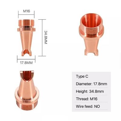 17.8mm M16 van de de Pijplaser van het Laserlassen de Delen van de het Lassenmachine