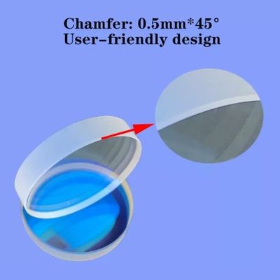 1064nm Beschermend de Lensvenster Thk 9mm Dia 55mm van de vezellaser